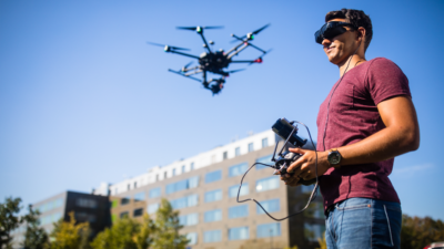 Faster internet, VR, and artificial intelligence – What lies ahead for drones in commercial real estate?